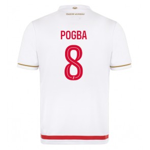 AS Monaco Paul Pogba #8 Hjemmebanetrøje 2025-26 Kortærmet